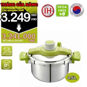 Nồi áp suất inox hiệu POONGNYUN [PN] VTPC-22C [4.5L]