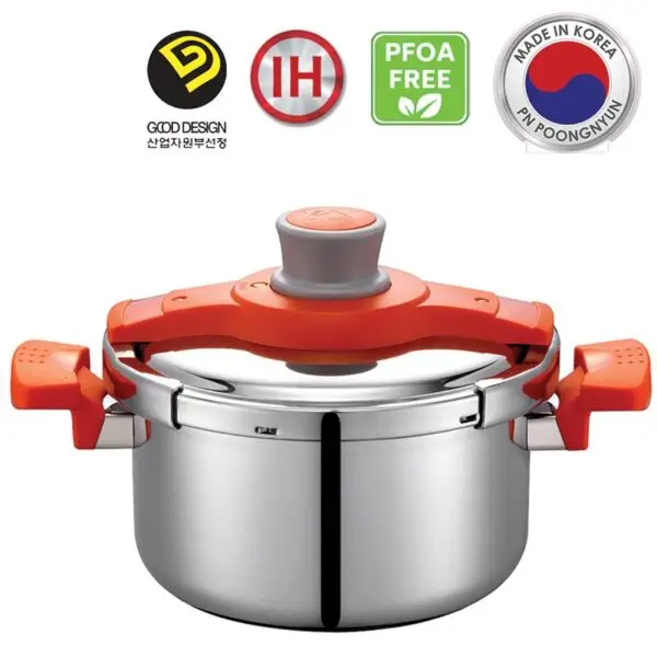 Nồi áp suất inox hiệu POONGNYUN VBVPC-08 [4.5L]