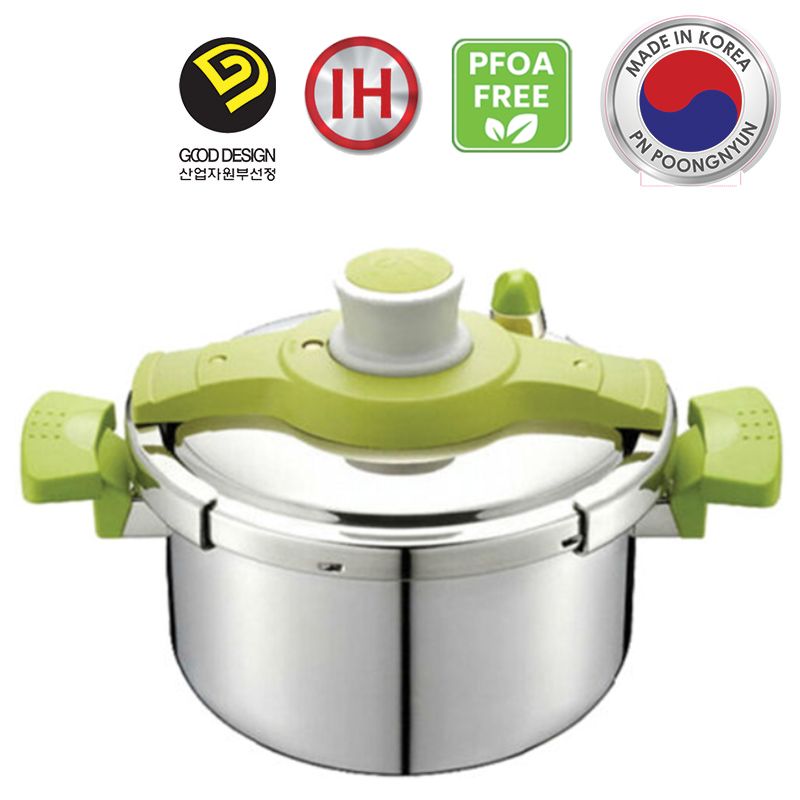 Nồi áp suất inox hiệu POONGNYUN VTPC-22C [4.5L]