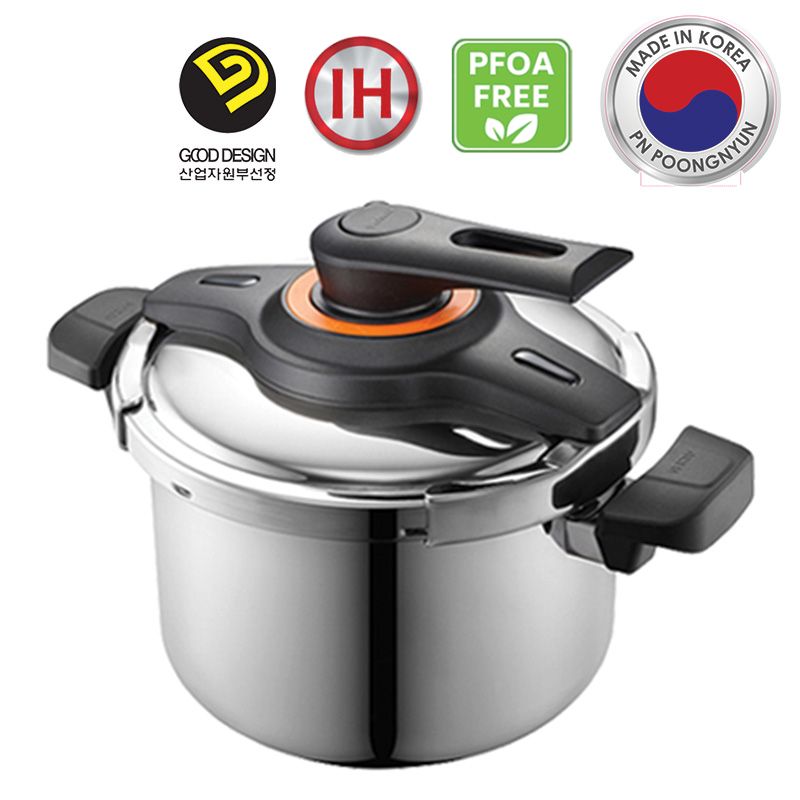 Nồi áp suất inox hiệu POONGNYUN VTSPC-10 [5.5L]