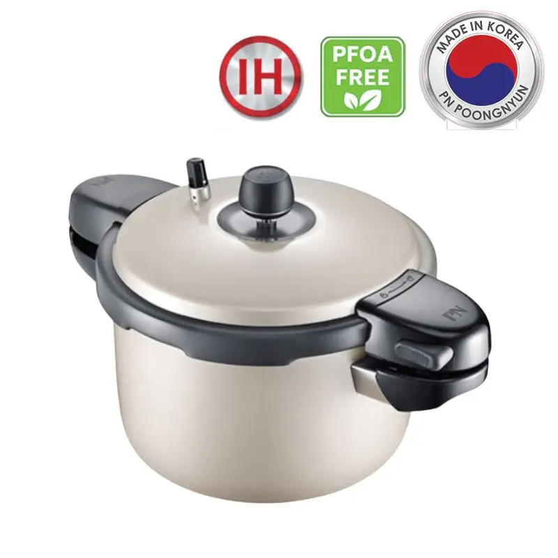 Nồi áp suất nhôm chống dính hiệu POONGNYUN BEDPC-06(IH) [3.5L]