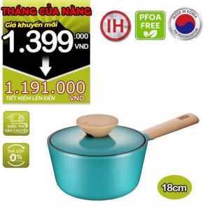 Nồi quánh ceramic chống dính hiệu POONGNYUN [PN] BNPT-18B(IH) [2.2L]