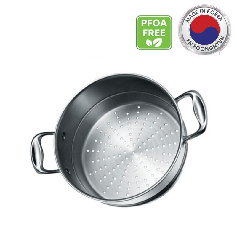 Xửng hấp inox hiệu POONGNYUN WTPIH-ST 24C [24cm]