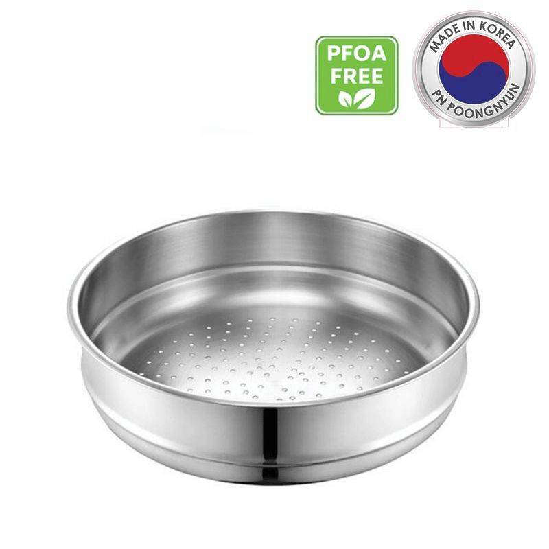 Xửng hấp inox hiệu POONGNYUN LCPT-28S [28cm]