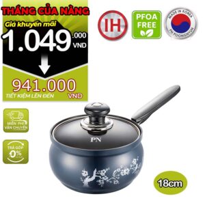 Nồi quánh nhôm chống dính hiệu POONGNYUN [PN] FMPT-18B(IH) [2.3L]