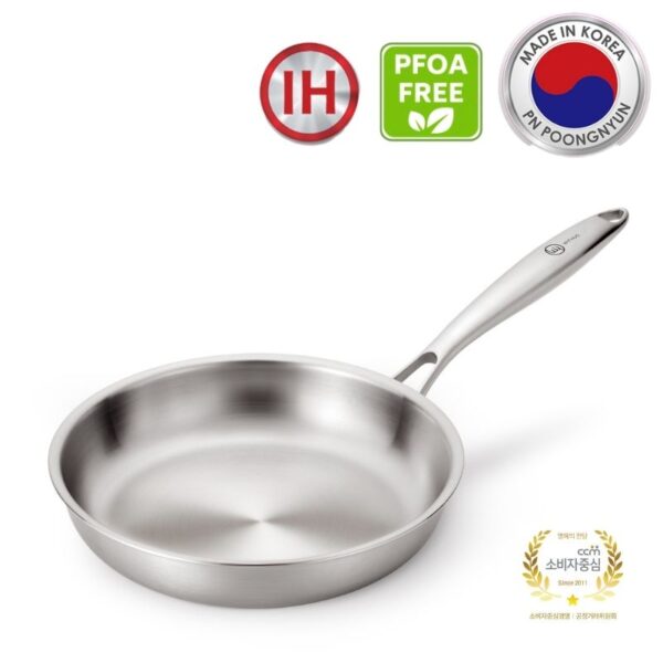 Chảo Inox lồng cạn hiệu PN WPFP-24(IH) [24CM]
