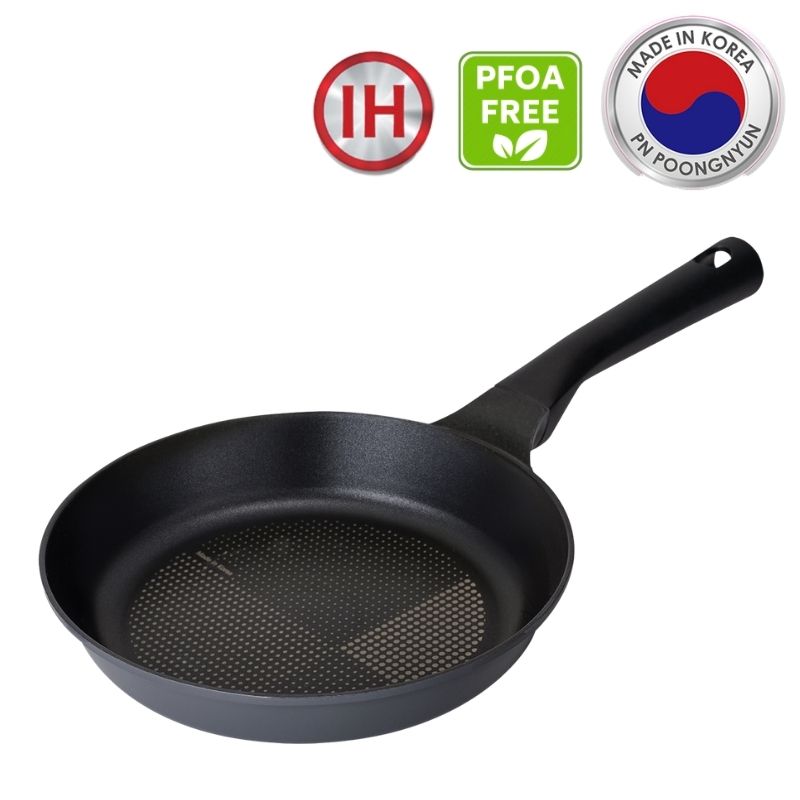 Chảo gang chống dính lồng cạn hiệu PN MHFP-24(IH) [24CM]