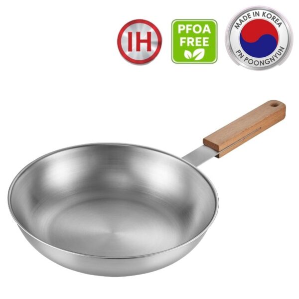 Chảo Inox lồng cạn hiệu PN WWFP-22(IH) [22CM]