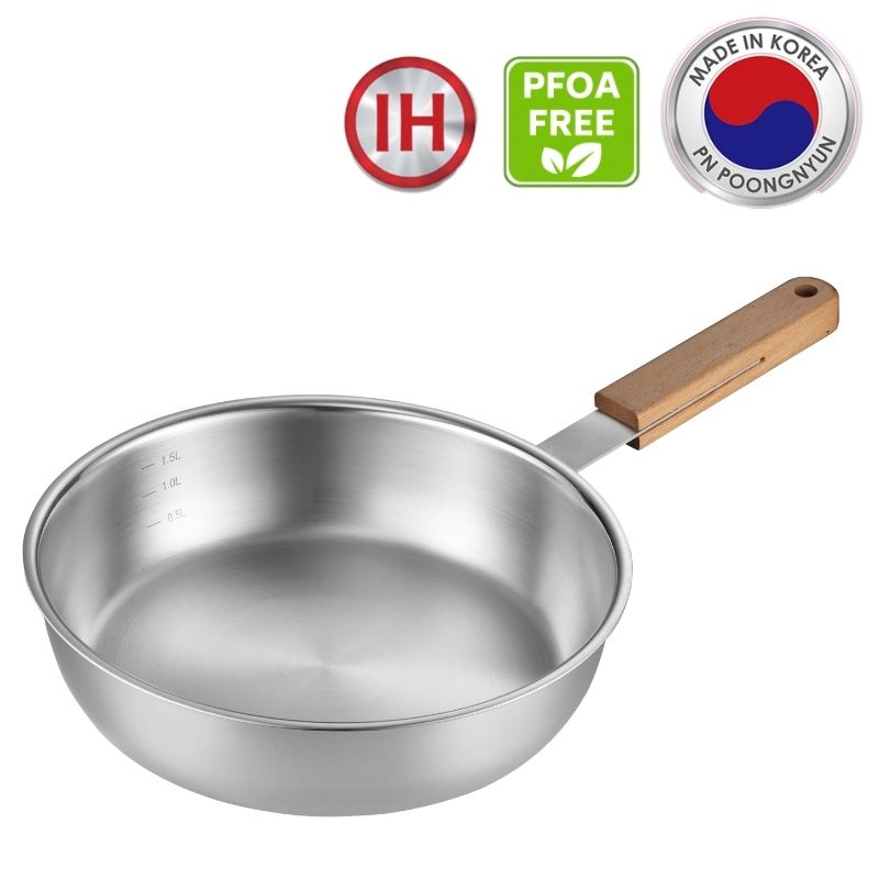 Chảo Inox lồng sâu hiệu PN WWSP-22(IH) [22CM]