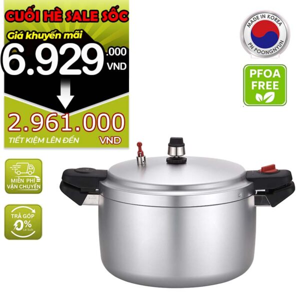 Nồi áp suất nhôm chống dính hiệu POONGNYUN [PN] HCAPC-25 [13.0L]
