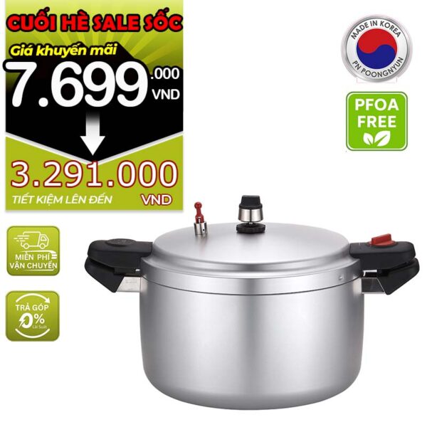Nồi áp suất nhôm chống dính hiệu POONGNYUN [PN] HCAPC-39 [20.0L]