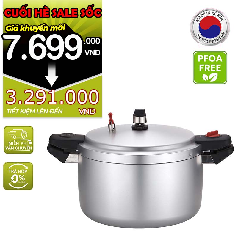 Nồi áp suất nhôm chống dính hiệu POONGNYUN [PN] HCAPC-39 [20.0L]