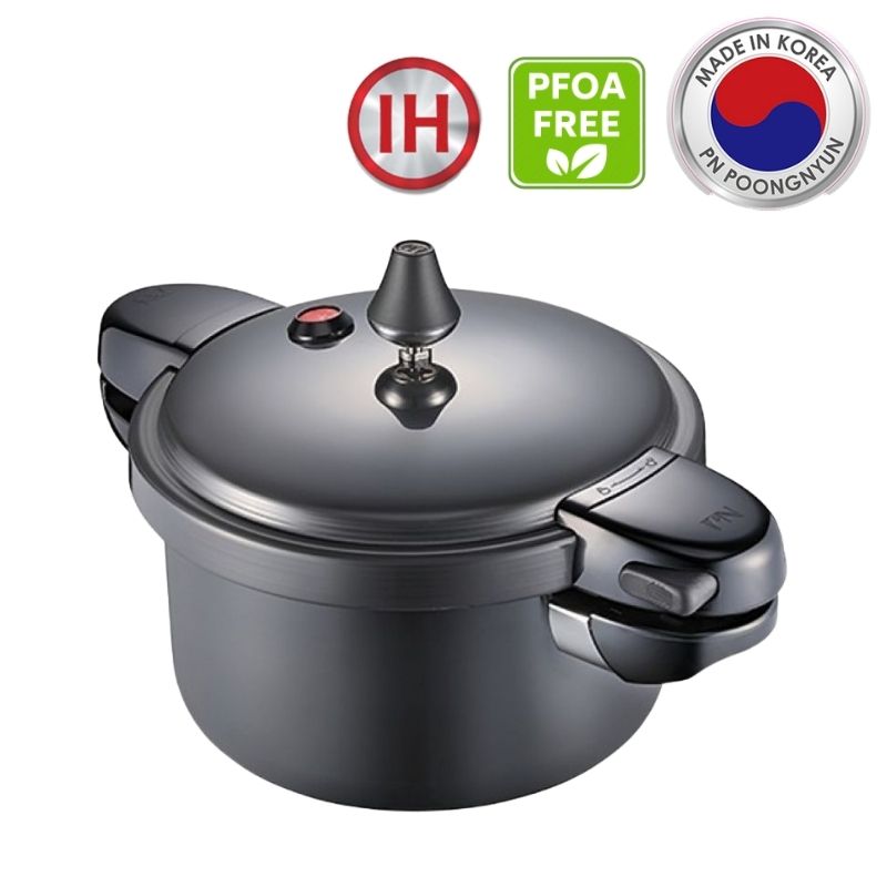 Nồi áp suất nhôm chống dính hiệu POONGNYUN BMPC-08(IH) [4.2L]