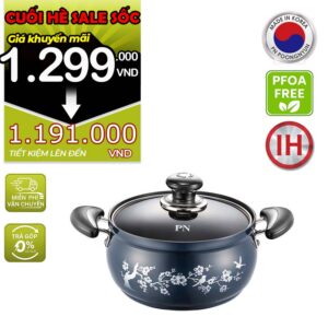 Nồi casserole nhôm chống dính hiệu POONGNYUN [PN] FMPT-20C(IH) [2.9L]