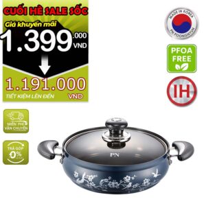 Nồi lẩu nhôm chống dính hiệu POONGNYUN [PN] FMPT-24CL(IH) [2.8L]
