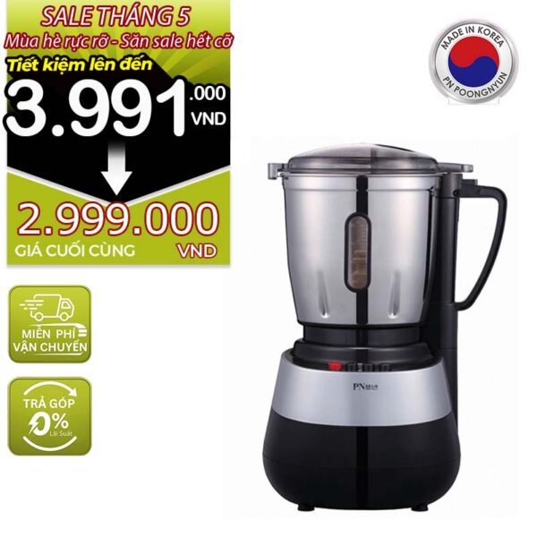 Máy xay sinh tố dành cho kinh doanh hiệu POONGNYUN SMKANB-4000 [4.0L]