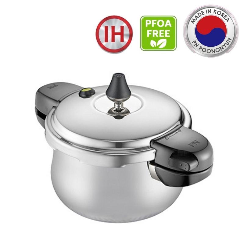 Nồi áp suất inox hiệu POONGNYUN [PN] MLRPC-10(IH) [6.0L]