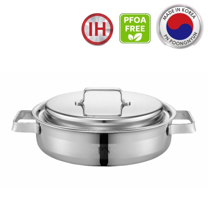 Nồi lẩu inox hiệu POONGNYUN [PN] LMPT-24CL [2.7L]